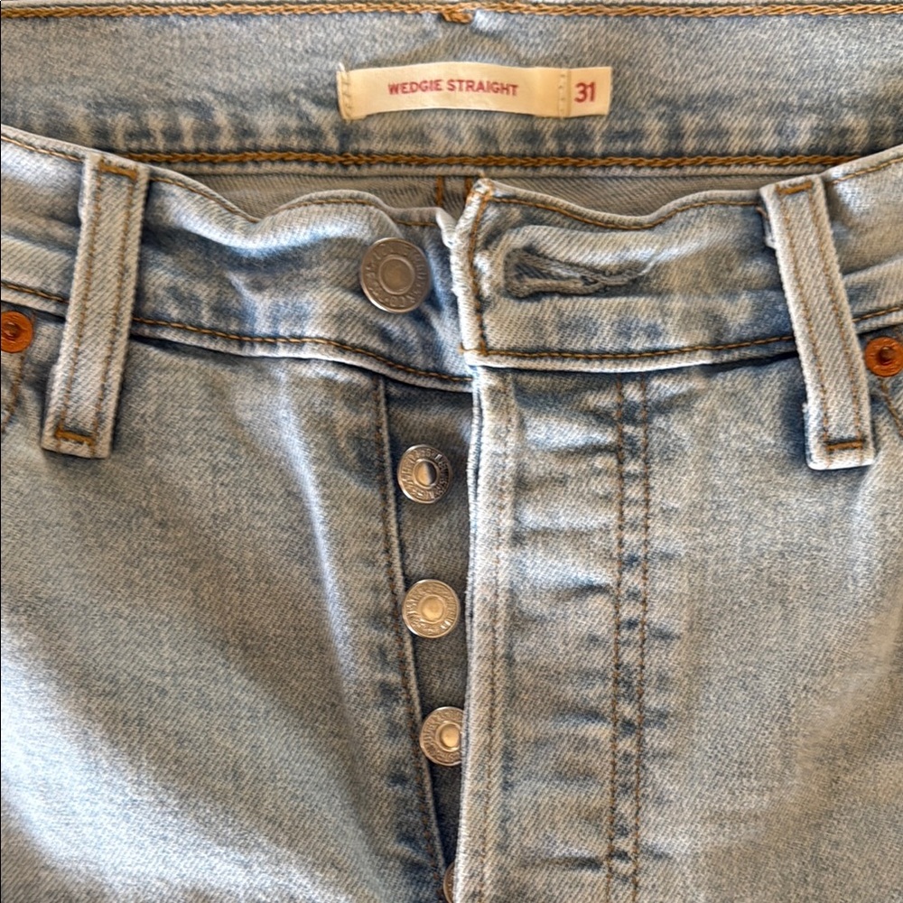 Levi's Women's Classic Blue Straight Leg Jeans